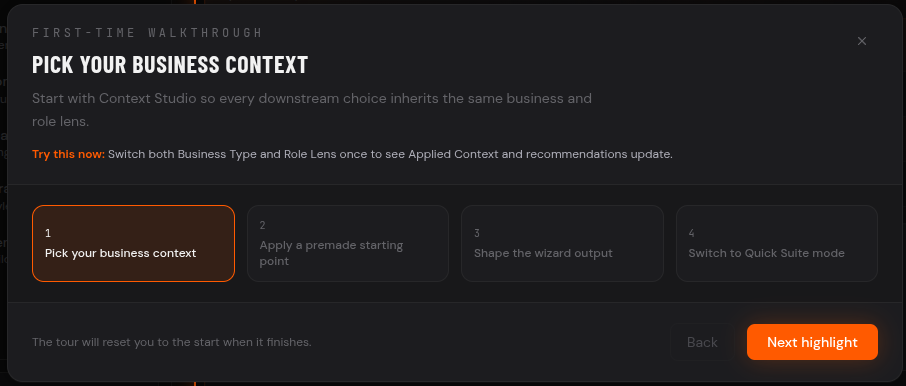 Agent Persona Builder screenshot